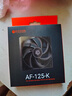 ID-COOLING（酷凛）12CM机箱风扇 黑色无光 4PIN接口 PWM温控散热 适用240/360水冷 风冷散热器改装 AS-120-K 实拍图