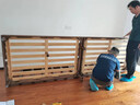 源氏木语实木真皮沙发客厅黑胡桃木直排沙发小户型头层黄牛皮沙发 白蜡木胡桃色2.95米沙发(墨绿色) 实拍图