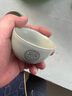 汝道（RUDAO）汝窑茶杯品茗杯功夫茶具单杯可养蝉翼开片汝瓷杯子个性茶杯主人杯 加金福直桶杯70ml 实拍图