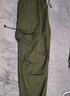 Homlean美式机能伞兵工装裤男春夏宽松小众阔腿休闲登山长裤S6603军绿4XL 实拍图