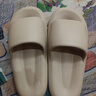 安尚芬踩屎感拖鞋男夏季户外潮流舒适室内居家厚底浴室防滑情侣凉拖鞋女 奶咖 42-43 适合41-42【内长27cm】 实拍图