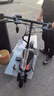 永久电动滑板车便携两轮代步车电瓶车迷你小型代驾折叠电动车锂电池 48V黑80-100KM/顶配版强动力 实拍图
