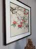 琅櫃坊石榴柿子寿桃挂画国画手绘工笔花鸟画餐厅玄关装饰画美协名家 A-好事近 画芯加框90*90CM 实拍图