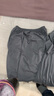 猫人男士睡衣男夏【凉感冰丝】家居服仿莫代尔可外穿短袖短裤云雾灰L 实拍图