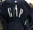 Gap男女装印花字母logo抓绒连帽卫衣休闲660128外套 海军蓝 185/104A(XXL) 亚洲尺码 实拍图