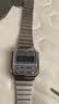 卡西欧（CASIO）手表 绝命毒师老白同款 复古小方块计算器时尚中性表 A100WE-7B 实拍图