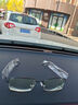 WAN XIN 新款 1.67超薄高清防蓝光镜片男可配度数送商务眼镜框女Z 9051黑色 尚眉线框不挑人 配万新1.60较薄非球面树脂镜片 实拍图