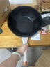 康佳（KONKA）炒锅 八角不粘锅家用有钛麦饭石色平底炒菜锅电磁炉燃气灶无油烟 轻奢象牙白（带盖赠铲） 32cm 实拍图