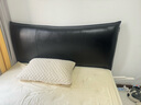 宜洛（IGLOUCE）香奈儿真皮床现代简约轻奢悬浮床主卧双人床带灯1.5米 YL-C013PF 实拍图
