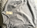 MUJI女式 凉感珠地网眼POLO衫 休闲百搭 纯色 BBE91C3S 灰色 S-M 实拍图