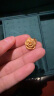 周生生永系列 幸福花玫瑰花黄金吊坠 足金挂饰不含项链 72931P计价 3.15克(含工费130元) 实拍图