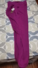 小护士 秋裤女士单件纯棉打底棉毛裤保暖衬裤JMK034 罗兰紫 S(160/90) 实拍图