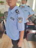似晨缤纷夏季保安服衬衫保安制服男物业安保酒店门卫形象保安工作服定制 实拍图