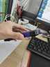 科硕（KESU） 移动硬盘大容量USB3.0 安全加密高速机械外接硬盘 奔放蓝+硅胶套 500GB 实拍图