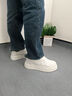 海澜之家男鞋秋冬新款经典高端小白鞋男增高百搭板鞋男加绒保暖休闲鞋子男 白色 41 实拍图