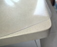 钟爱一生桌垫透明桌面垫餐桌布防水防油PVC软玻璃茶几垫水晶板台面垫抗菌 1mm足厚食品级 磨砂款圆角直边 60*120cm【长方形桌布】 实拍图