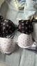 维多利亚的秘密（Victoria's Secret）PINK 夏季圆盘胸内衣1690性感光面无痕舒适聚拢3/4罩杯外扩文胸 74JX天蓝色印花 11241745 75B （34B） 实拍图