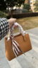 红谷包包女包牛皮通勤丝巾手提包大容量女士包包礼盒款 母亲节礼物 实拍图