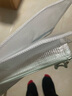 得力(deli)双层防水网格拉链袋 小学生透明学科资料分类袋 科目分类袋试卷文具袋 10个装 63479S 实拍图