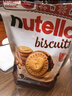 费列罗Nutella能多益巧克力酱榛子夹心饼干进口儿童零食万圣节捣蛋糖果 圆形爱心饼干276g（20枚） 实拍图