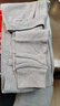 浪莎100%纯棉秋衣男单件上衣高端低领中老年保暖内衣套装秋裤全棉毛衫 ·【浅灰套装】·圆领100%纯棉 XL /175 实拍图