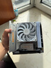 ID-COOLING （酷凛）下压式风冷散热器 4热管 铜底 适用LGA1200/LGA1700/AM4/5 ITX机箱 NAS IS-47-XT WHITE 实拍图