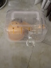 仓鼠笼子双层全透仓鼠别墅带跑轮水壶仓鼠窝躲避屋玩具仓鼠 鼠笼豪华款黄色双层送加量装木屑 实拍图