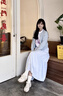 MJ STYLE蛋糕半身裙女2025年夏季新款高级感内衬防走光高腰显瘦中长款裙子 实拍图