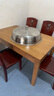 南之安 (顺丰速发)餐桌全实木餐桌椅组合6人长方小户型简约橡胶木长方桌 茶 色 1.3m *0.8 单独餐桌全实木 实拍图