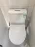 科勒（KOHLER）家用侧排马桶小户型左右排直冲式坐便器防臭防堵卫生间坐便器 左排水-智洁雪花釉面 实拍图