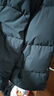 京东京造羽绒服男鸭绒加厚防寒工装面包服短款冬季外套衣服 黑色 XL 实拍图