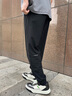 李宁绅适裤|通勤裤速干裤商务裤男防晒户外健身吸汗运动裤 【25新款升级防晒】束脚黑177-4 XL 实拍图