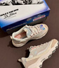 斯凯奇（Skechers）奶茶熊QQ豆乳鞋子女秋冬透气休闲运动鞋厚底熊猫老爹鞋149238 QQ豆乳/NAT 36.5 实拍图