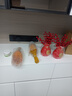 电视柜酒柜玄关麦穗摆件仿真花装饰品摆件客厅干花花束 招财装饰 2红福袋+200左右麦穗+12红果 实拍图