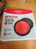 晨光（M&G）φ94mm圆形塑壳财务秒干印台印泥 办公用品 红色 单个装AYZ97525 实拍图