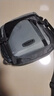 QUEENJOY男女休闲户外运动背包竖款斜挎包女包旅游小包男包单肩背包 黑色 实拍图