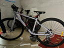 MACOGE迈凯捷超轻铝合金平把公路自行车砾石公路车碟刹男女成人学生瓜车 豆蔻紫-27速-超轻铝合金车架 M码-适合身高158-175CM 实拍图