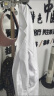 定航白大褂长袖男女通用医生美容院医学生实验工作服医师卫生美容服 精品【秋冬加厚款】松紧袖 XL 推荐170-175CM 实拍图