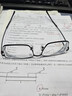 依视路（ESSILOR） 新款商务男镜架时尚潮流镜框女配依视路镜片近视定制眼镜 钛+金属-全框-4004BK-黑色 镜框+依视路膜岩非球面1.67现片 实拍图
