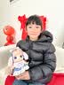 冬己（ddung）儿童化妆棉花洋娃娃玩具换装过家家女孩公主diy玩偶套装生日礼物 【公主婚纱+碎花裙】换装手提礼盒 实拍图