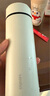 名创优品（MINISO）保温杯316不锈钢水杯男女士学生杯子大容量茶杯便携400ml 优雅白 实拍图