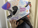 睿觅（RYMIC）摩托车头盔全盔3C认证专业机车骑行头盔跑盔四季女R977糖果L 实拍图