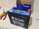 沃尔沃辅助蓄电池S60 S90 V40 V60 V90 XC60 XC90车型 10Ah/启停小电瓶 V60/V90/领克车型 实拍图