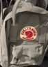 FJALLRAVEN北极狐斜挎包男街头单肩包女书包23797-021雾灰2.5L 实拍图