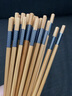 唐宗筷 天然竹筷子-云纹8双装 家用商用一人一双专人专用碳化竹筷 实拍图