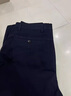 啄木鸟休闲裤男纯棉秋冬款商务直筒宽松男裤高腰免烫裤子男士加绒西装裤 藏青色【纯棉夏薄款】 32 (2尺5) 实拍图