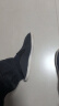 IQGD传统布鞋男老北京布鞋休闲低帮千层底一脚蹬老人鞋012 黑色 41码 实拍图