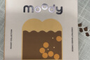 moody美瞳月抛大小直径彩色隐形眼镜2片 (巧克力) 柔影棕300度 实拍图
