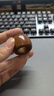 玄同印尼爆满金星小叶紫檀木质扳指指环礼物大拇指把件把玩礼品 印尼紫檀扳指 实拍图