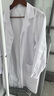 窈嘉医院用白大褂长袖 男女医生工作服学生化学实验服食品厂工装定制 纽扣-长袖款 M (165) 实拍图